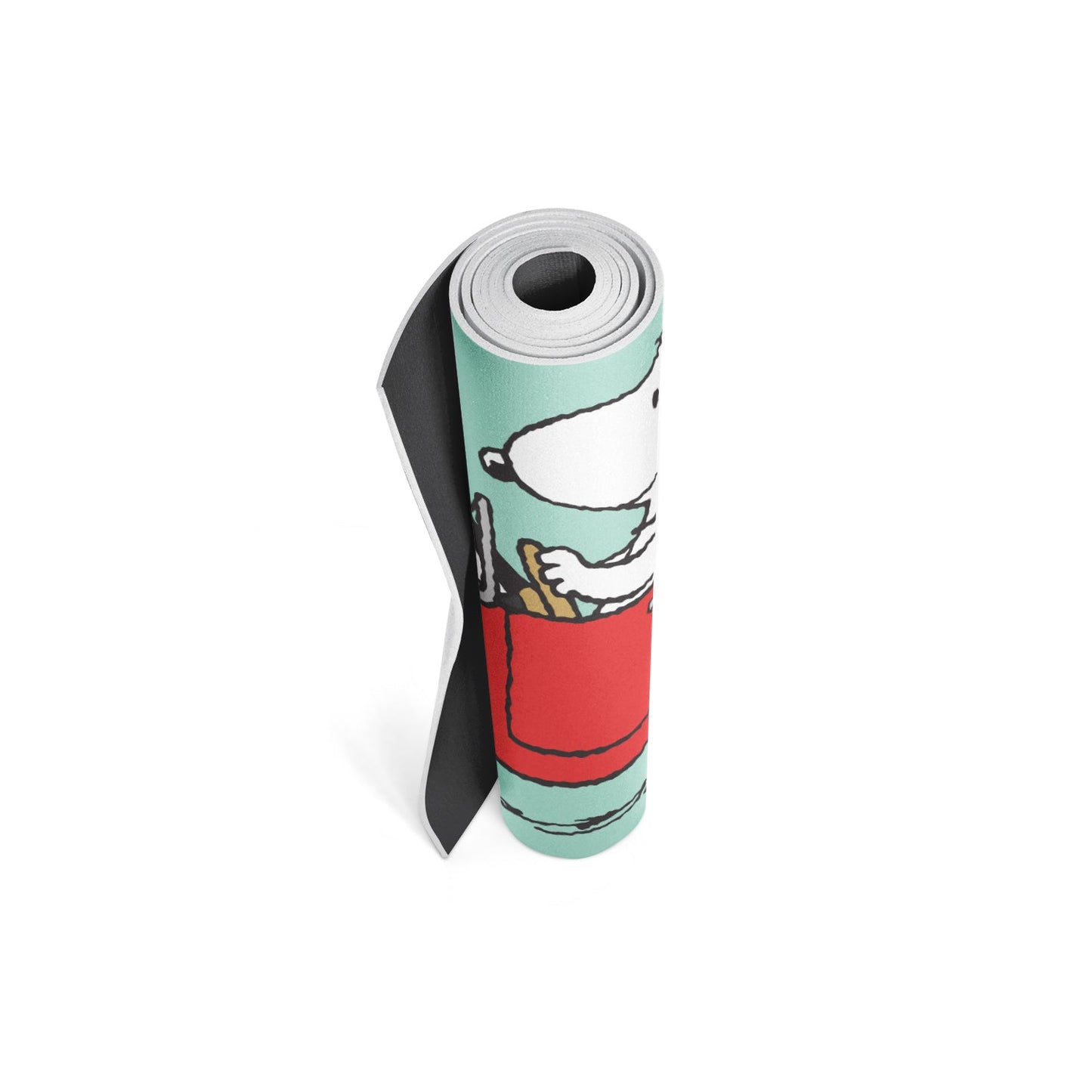 Yoga Mat Peanuts Snoopy Race Car